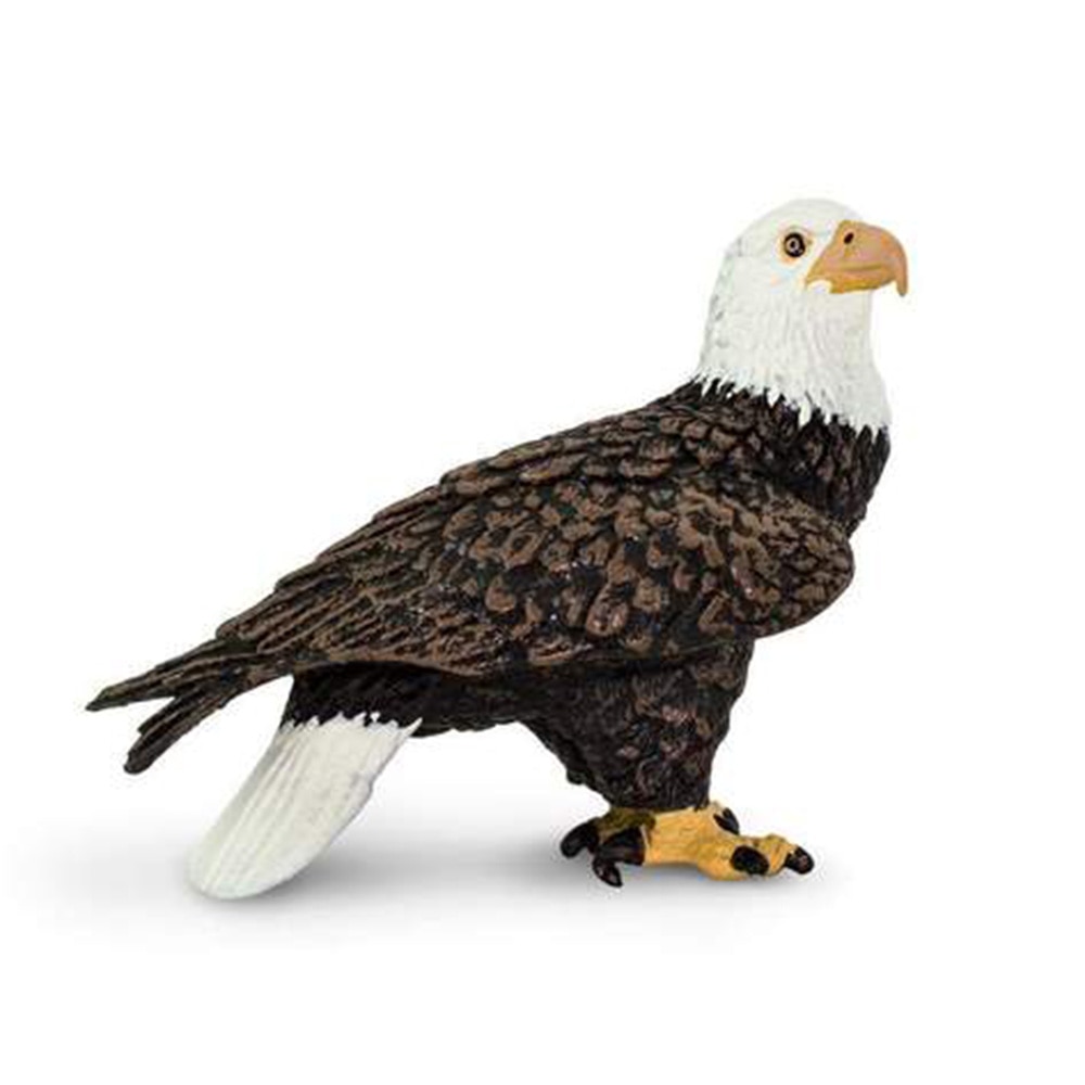 Safari, Toys & Figurines, Gifts, Kids, Resin Animal, Bald Eagle, 2.75"x2.25", 142757